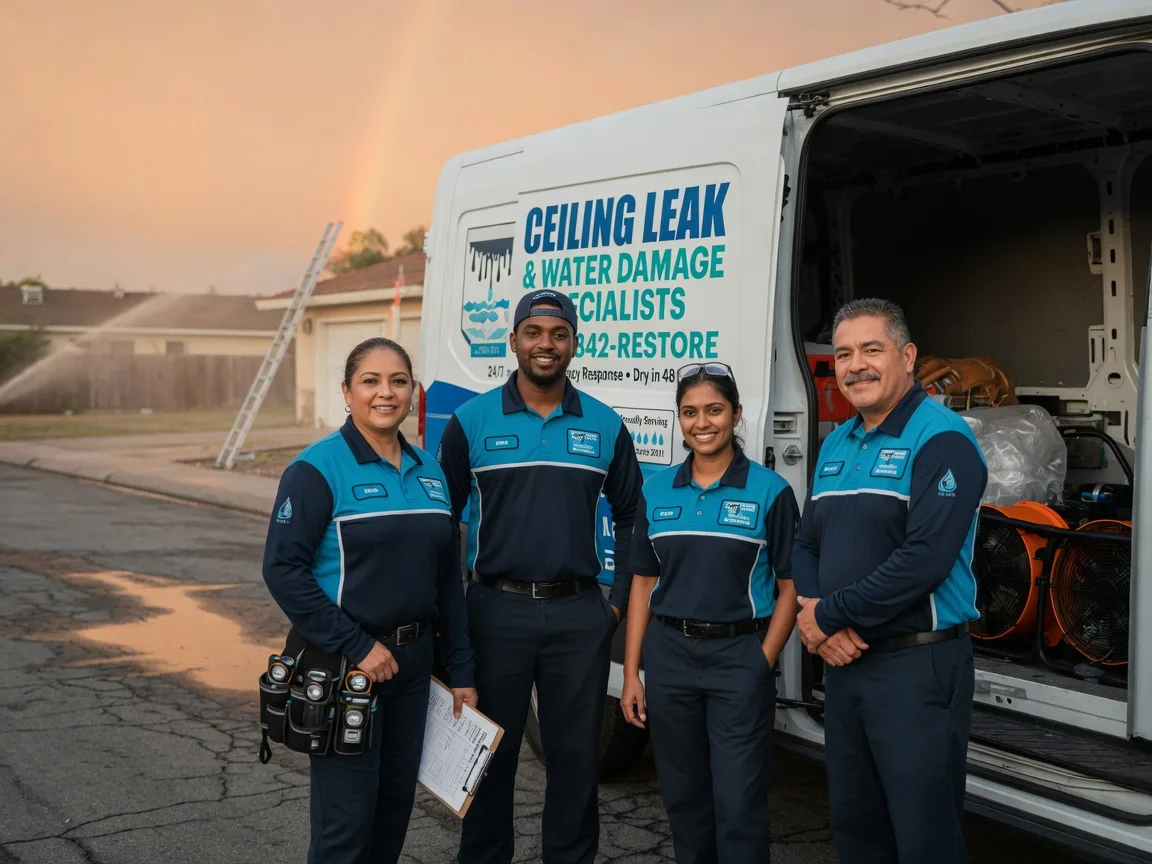 Ceiling Leak Cleanup company in Middle Bass, OH